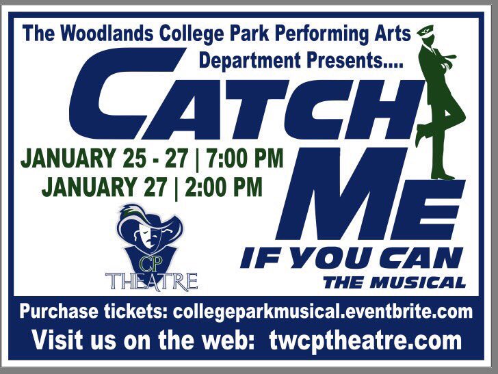 Based on the movie and autobiography by the same name, tells the story of Frank Abagnale Jr., an infamous con artist from the 1960s. Frank uses song and dance to tell how he was able to successfully pose as a Pilot, a pediatrician at an Atlanta hospital and a lawyer in Louisiana.