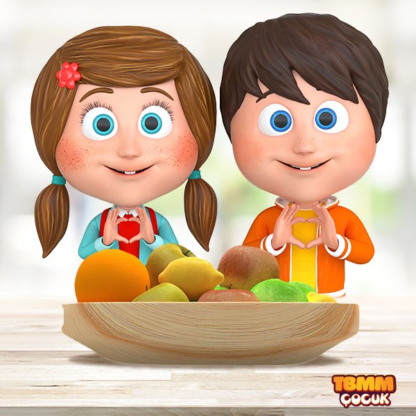 Kış mevsiminde elma, portakal mandalina ve nar gibi C vitamini açısından yüksek olan meyveleri tüketmemiz  hastalıklardan korunmamıza yardımcı olmaktadır. Sen de bol bol meyve tüketiyor musun? :) #TBMMÇocuk #Cvitamini #meyve #kış