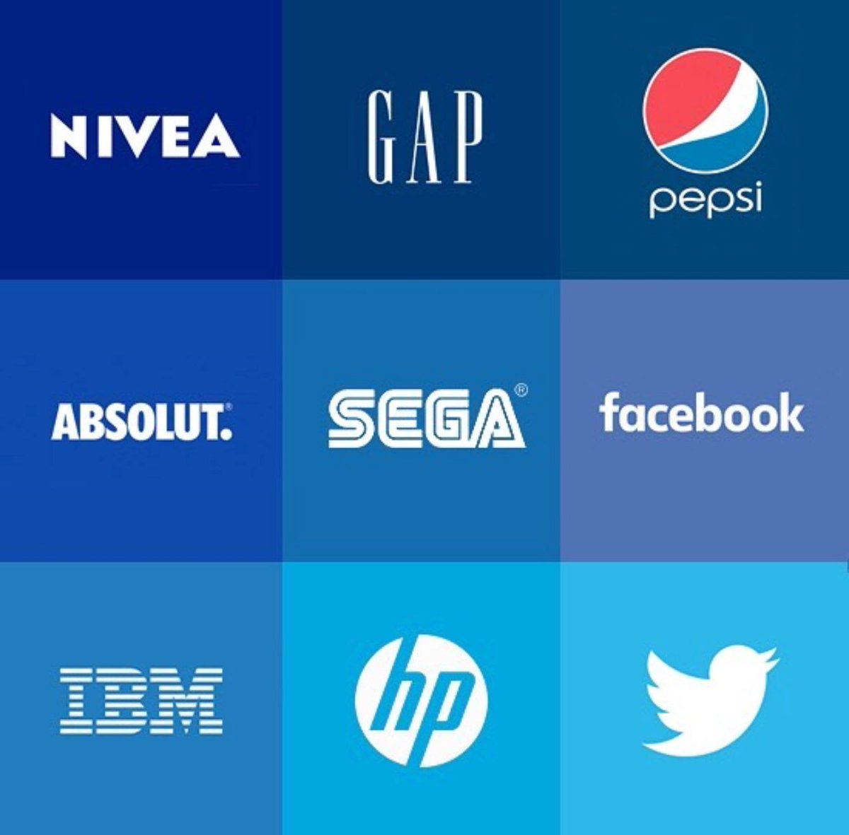 smithographic's tweet photo. Some colour coded Brand Logos via @brandzyofficial #LogoDesign #logos #Brands https://t.co/b4eVDAqp8A