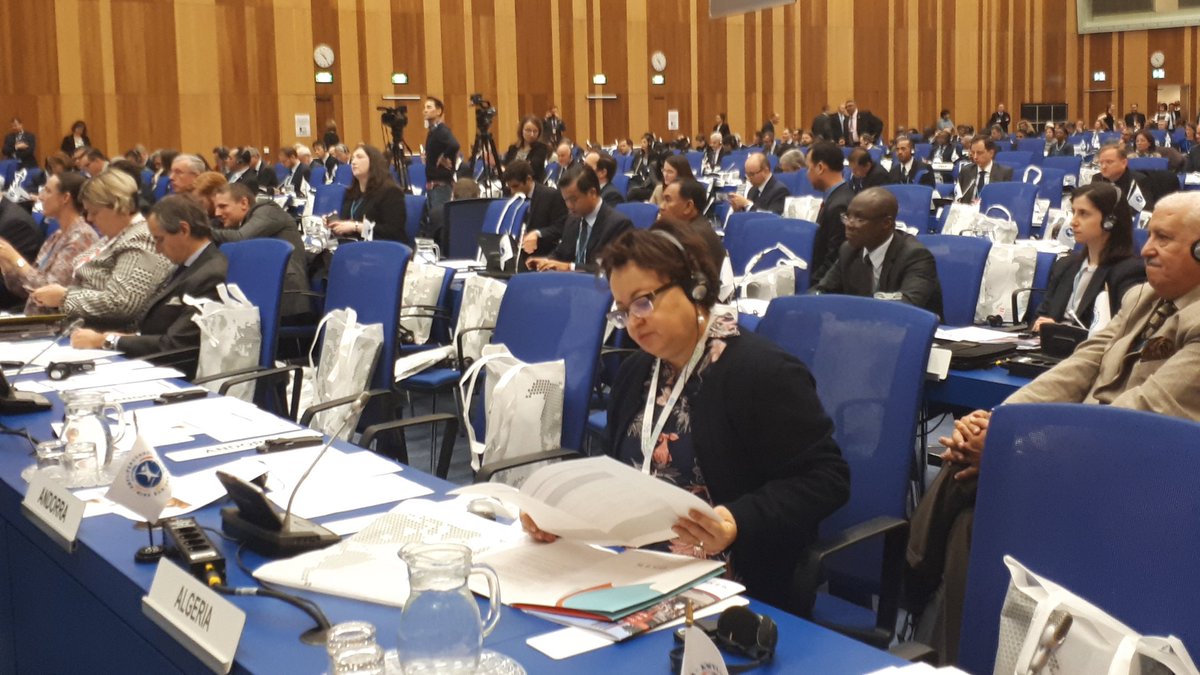 UN_Vienna's tweet photo. Over 100 states meet @UN_Vienna this week to discuss challenges remaining on the way to a #MineFreeWorld #16MSP @MFA_Austria @MineBanTreaty @ICRC @UN_Disarmament @miredraad @jrscambodia https://t.co/FfmVkzPNkY