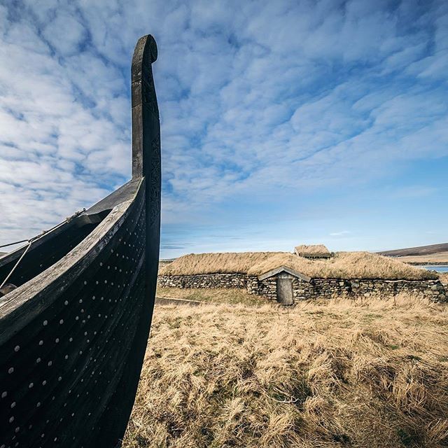 Nope, you're not in Norway, this is #Unst - the most northerly inhabited island in the United Kingdom! A great photo of The Skidbladner 👍 instagram.com/followthevikin… #InspiredbyShetland