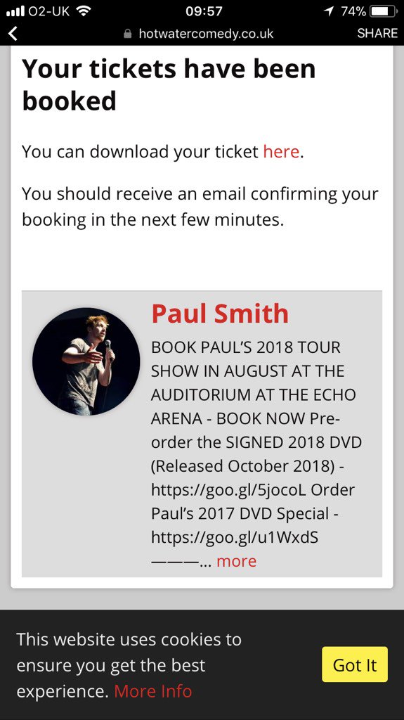 Claireabella (@claireabella21) on Twitter photo <a href="/PaulSmithComedy/">Paul Smith Comedy</a>  Yessssss 😀 <a href="/PaulSmithComedy/">Paul Smith Comedy</a>  Yessssss 😀