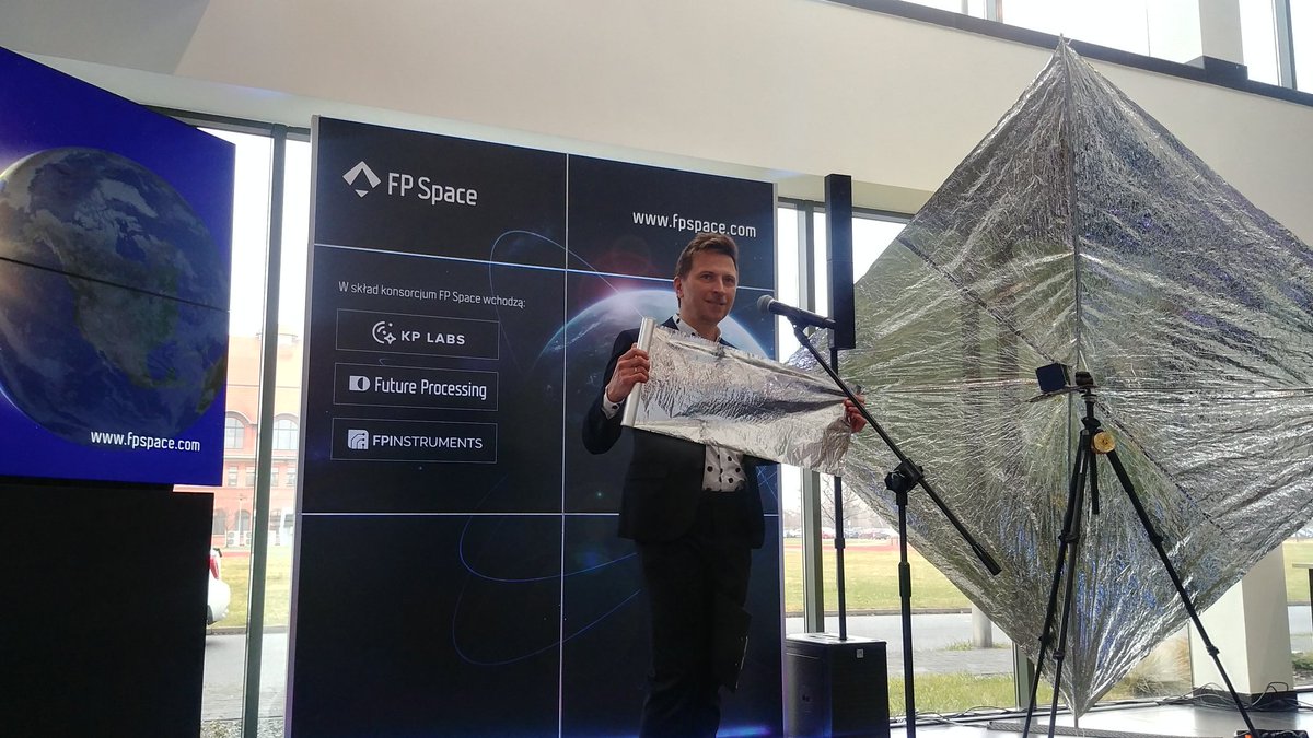 jarekkacprzak's tweet photo. Wystartowała konferencja prasowa inaugurująca współpracę na rzecz sektora kosmicznego trzech polskich firm: #KPLabs, @FPInstruments oraz @FutureProcessin w ramach konsorcjum #FPSpace https://t.co/PA6rLTVIlV