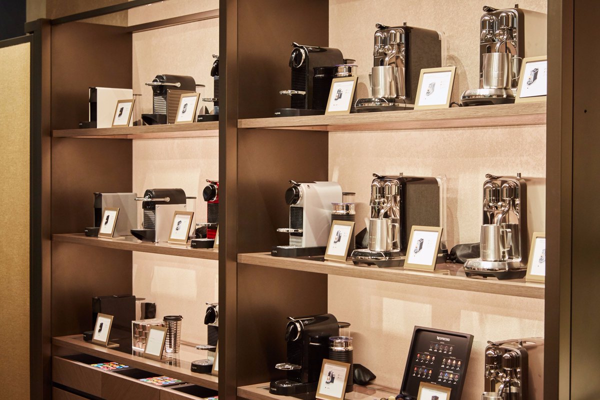 NespressoUK's tweet image. Why don’t you visit our new Boutique now open in Manchester Arndale.  You’ll discover a truly immersive coffee experience.bit.ly/2yRqtVN
