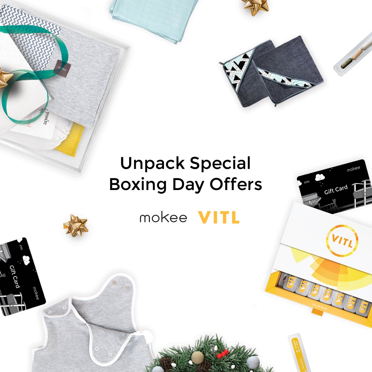 We have partnered with VITL to get you some great gifts and discounts for Boxing Day,
Enter the competition to prepare yourself:
mokee.eu/boxing-day