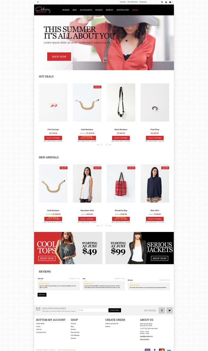 CSCartDesign's tweet image. CS-Cart Theme - Clothing Shop
cscartdesign.com/cs-cart-respon…