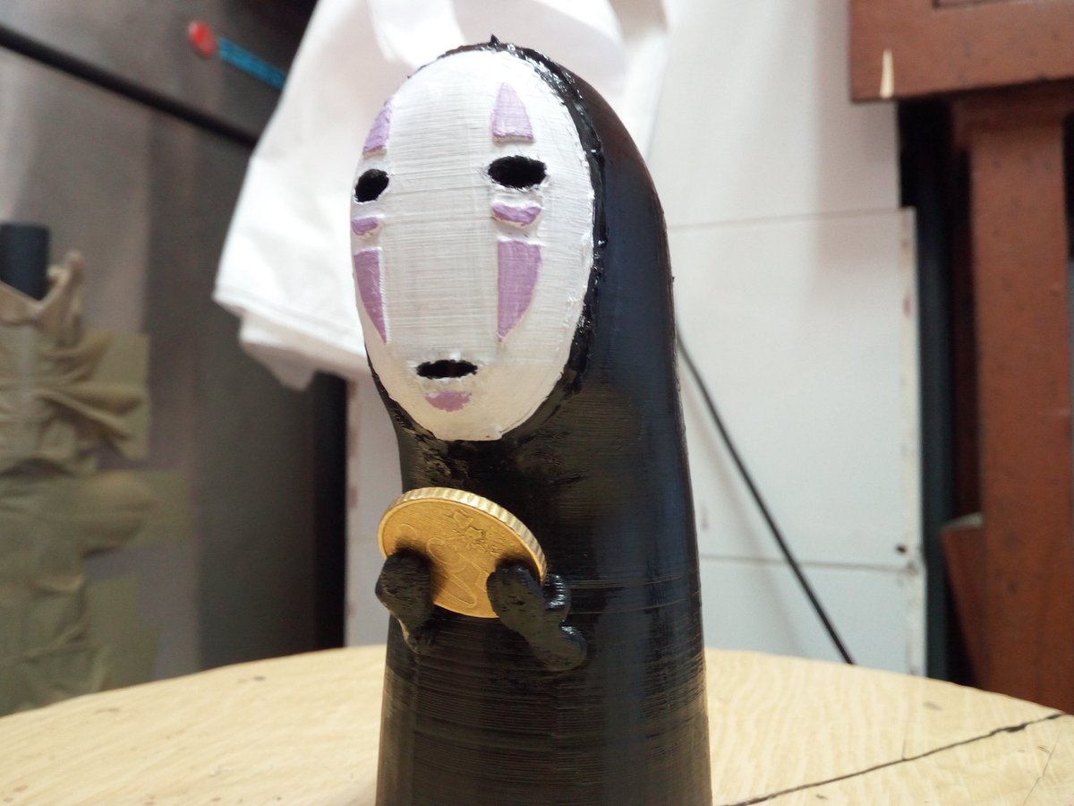 MutohCrew3D's tweet photo. Desde el viaje de Chihiro llega el Sin Cara (13'20€) https://t.co/p6WoMczhYi