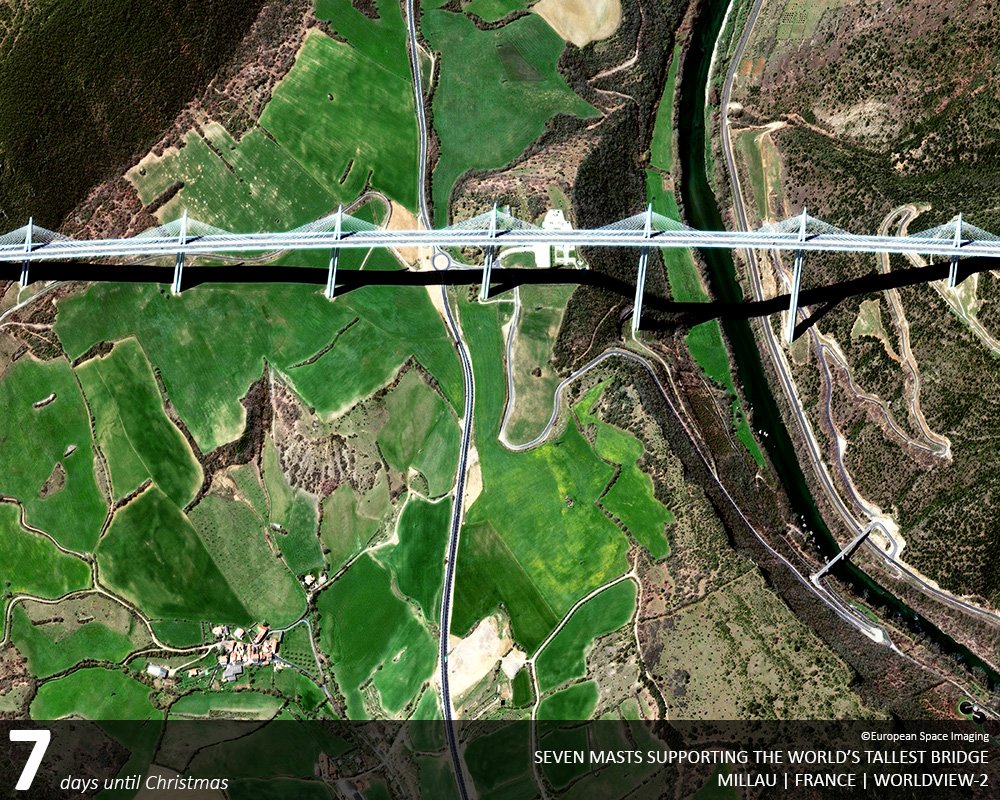 EUSPACEIMAGING's tweet photo. #Countdown to #Christmas! Only 7 days to go 🎄🎅❄️ - that means there is only one week left 🙃🙂

#Advent #Calendar #Geospatial #Satellite #ViewFromAbove #GIS #RemoteSensing https://t.co/hKZlwPyVnU