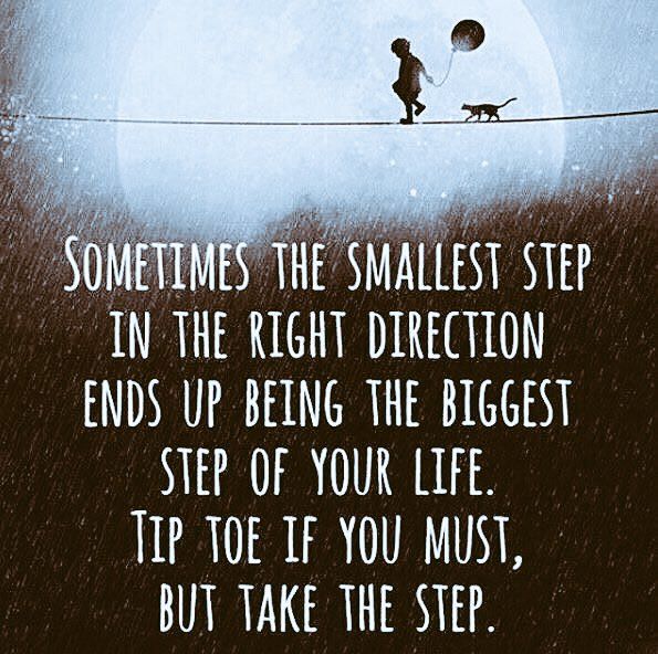 mssocietyNI's tweet photo. "Tip toe if you must, but take the step." โ Naeem Callaway
#MSMondayMotivation - Have a great day everyone :) https://t.co/auc7WYBDNC