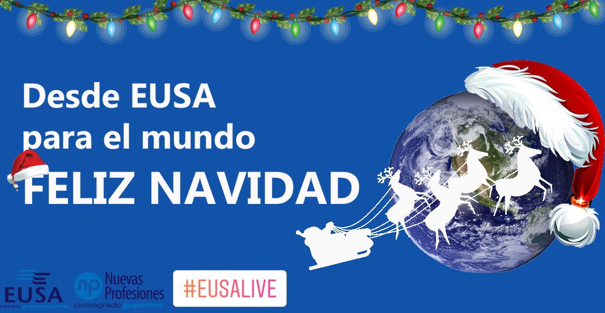 xiioarias's tweet photo. Esta navidad 🎁 en EUSA tenemos un nuevo alumno 👋🏽🎅🏽 ¿A qué esperas para venir y conocerlo?🎄🎉
EUSA te desea #FelizNavidad #EusaLive #Pasatealazul https://t.co/3Ve7A2lNUQ