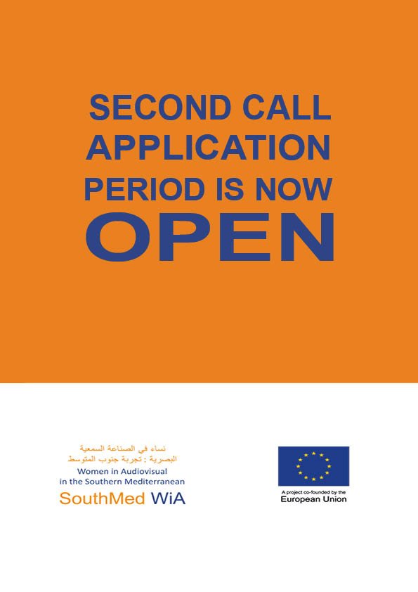 southmedwia's tweet photo. SouthMed WiA is proud to announce a Second Call for Proposals! Another opportunity for submitting projects addressing weaknesses and issues related to gender equality and the under-representation of women in the Southern Mediterranean audio-visual sector.  https://t.co/Hkxuh4SfpW https://t.co/rmEvdCXQzD