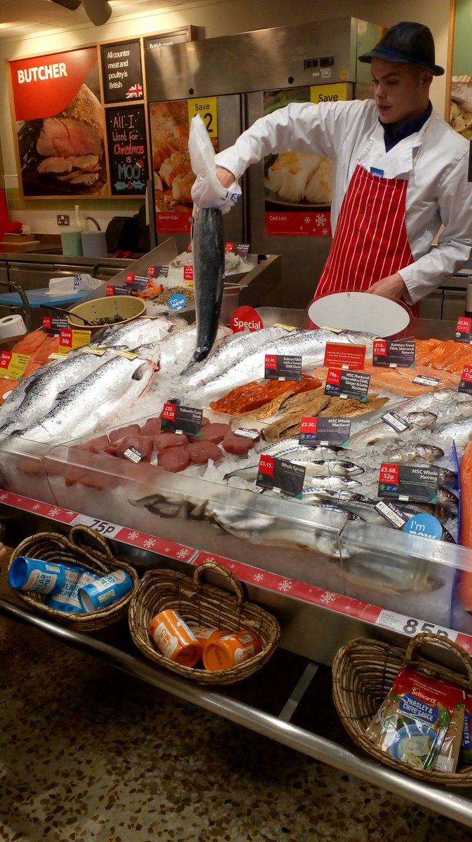 Great counter set up. Merry fishmas