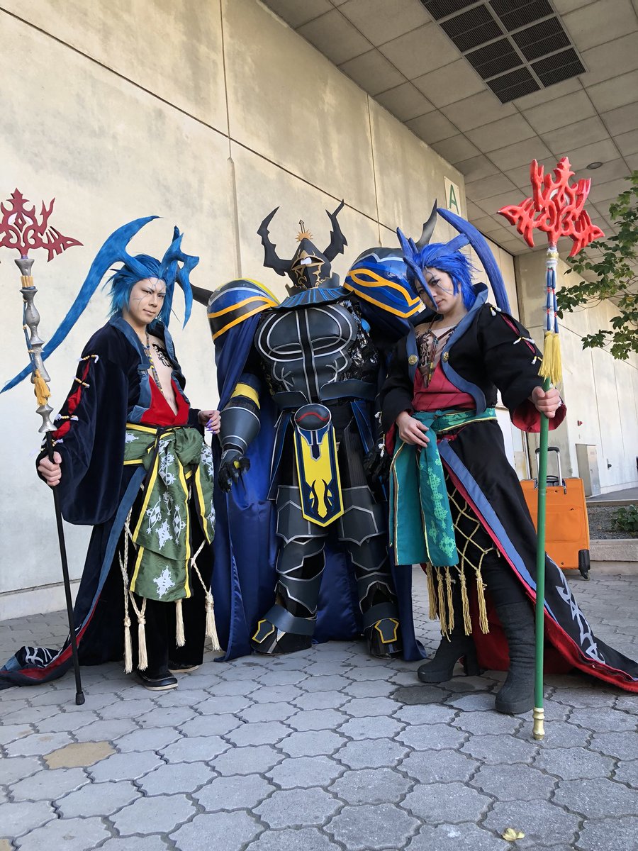 O Xrhsths おかん Sto Twitter 昨日の名古屋のffオンリーでめちゃくちゃレアキャラ3人www 初めてシーモア2人一緒に居るのを見た 珍しい シーモア1 なちょさん シーモア2 真ちゃん ゴルベーザ おおあざさん おまけのナナキ おかんw Ffオンリー 名古屋 T