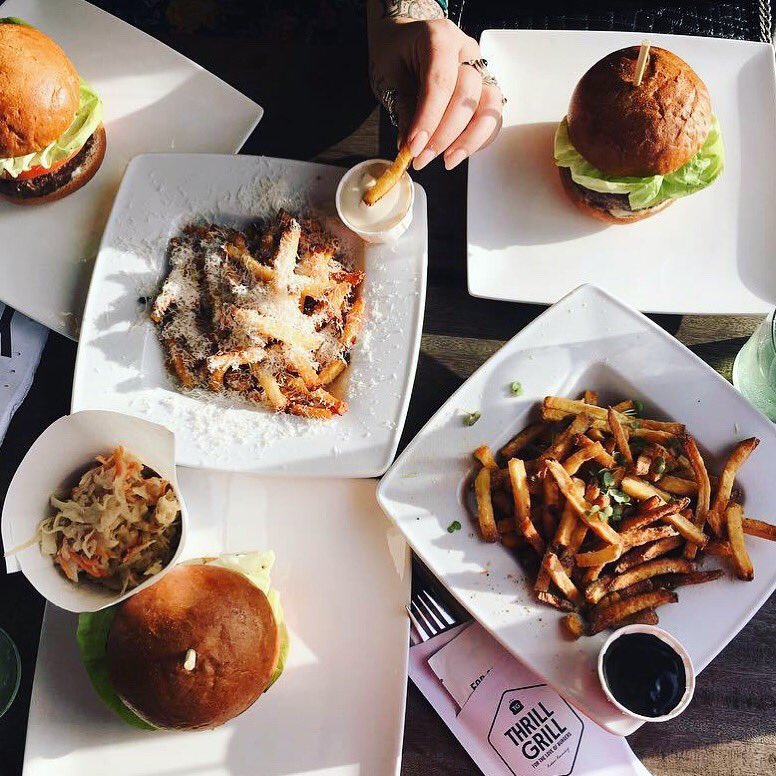 Table goals! Share your TG experience with us, using #thrillgrill at Instagram and WIN a burger of your choice!