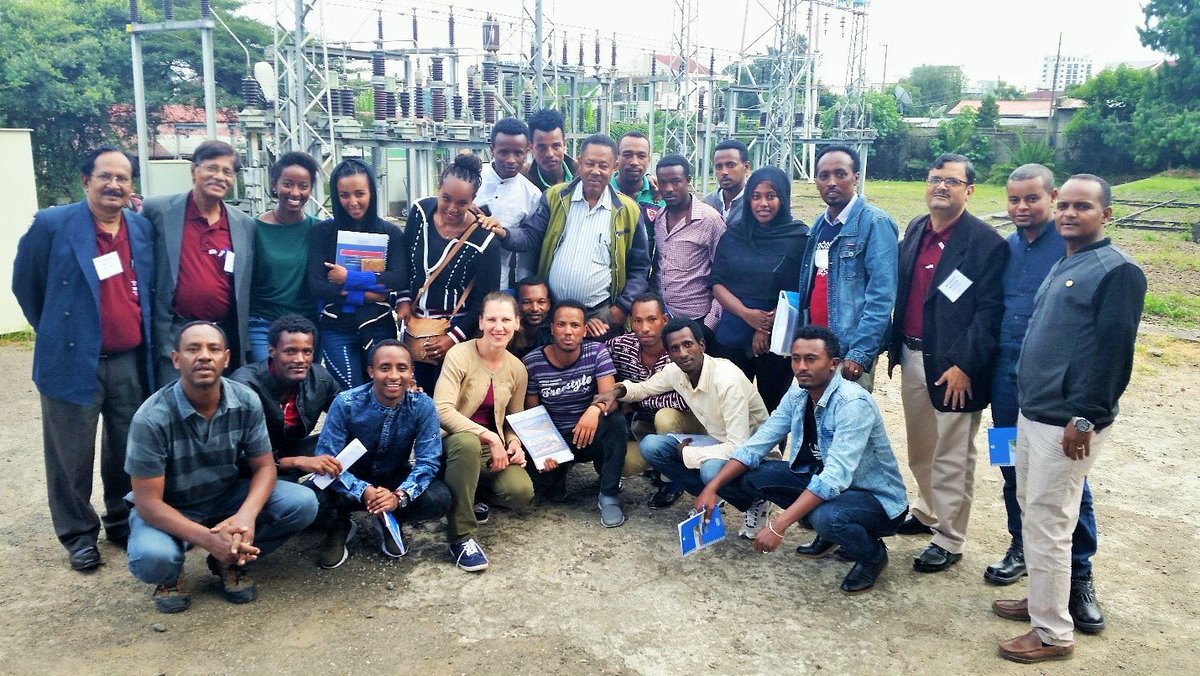TPSDI's tweet photo. @tpsdi successfully trains "Ethiopian Electric Utility" Employees on  Power Distribution S/s (O&amp;M) Program for USAID-USEA-POWER AFRICA at Addis Adaba.
48 trainees from varied age group and experience level attended the training program !!
 @USAIDEthiopia @USEnergyAssn @NSDCINDIA https://t.co/BAo74cSkin