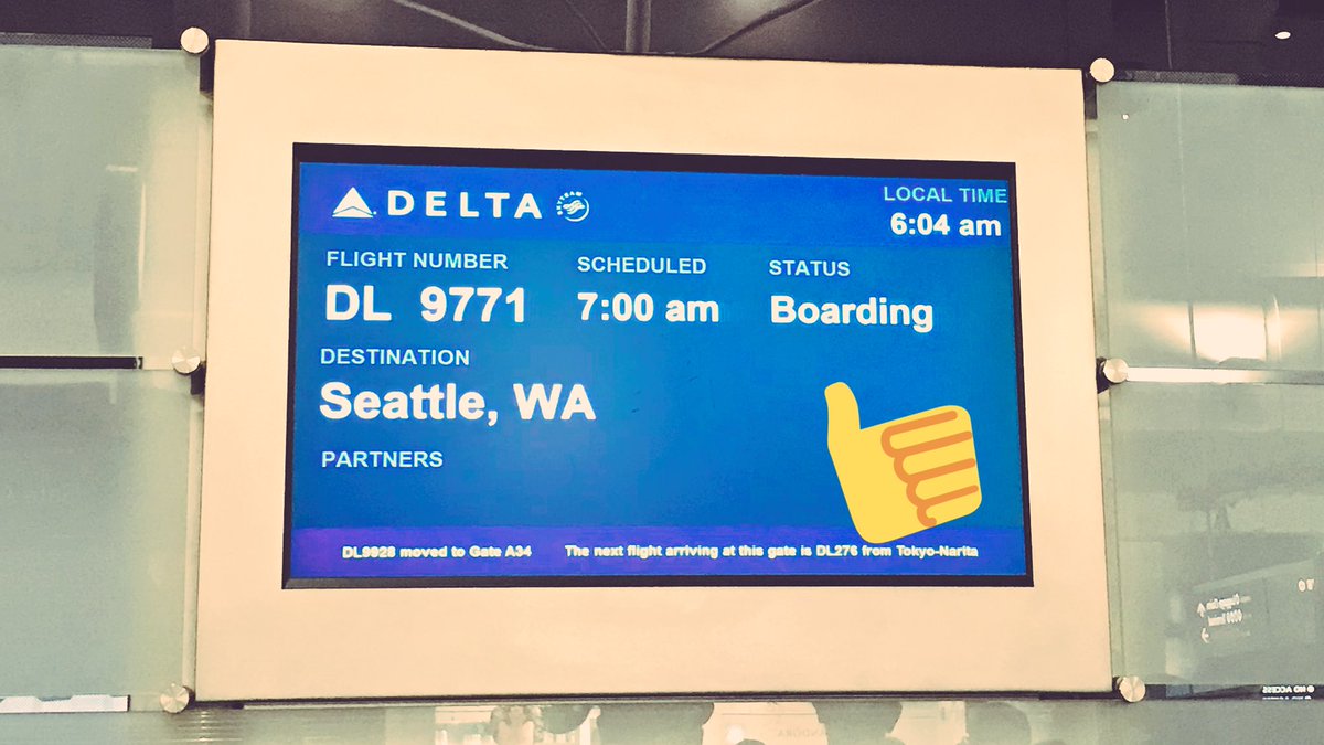 Corley On Twitter Getting Ready To Board Delta 747 Farewell Flight Dtw To Pae To Sea Dl747farewell