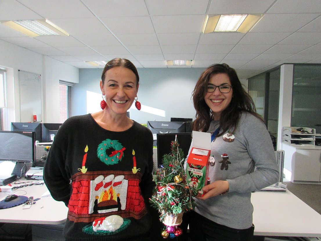 Lucyelectric's tweet image. Big thanks to all staff at @LucyZodion, our #Banbury office and #Gridkey who dug out their jumpers for #ChristmasJumperDay! We raised £200 for #SaveTheChildren so well done everyone!