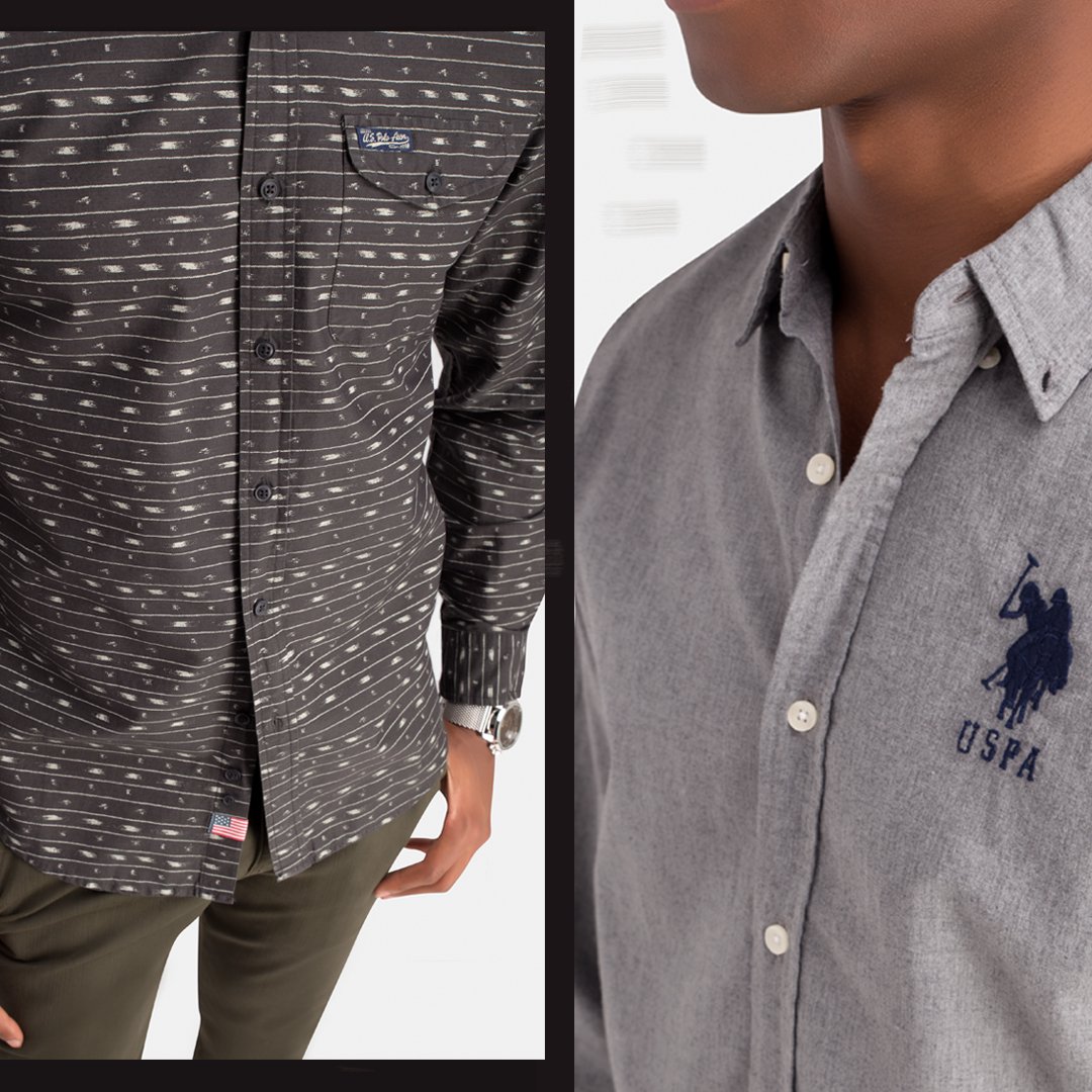 USPoloAssnUSA's tweet photo. Jack Frost who? ❄️ It’s time to bundle up. These button downs are the perfect base. #fallwardrobeessentials #menfashion #currentlywearing #giftsforhim #festive https://t.co/CvuyHIJ8OC