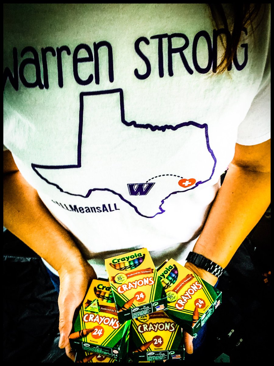 NISDWarren's tweet photo. The wheels on the bus go round & round to Port Arthur ISD. All aboard for #HarveyHelp🚌 WarrenHS helping our fellow Texans. #AllMeansAll #HopeAndValues #GoPublic @pastors4txkids @NISD @NISD_Athletics https://t.co/n2XuLp2xhk