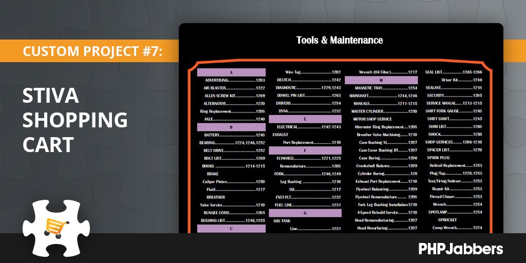 Stiva_Soft's tweet photo. Check how one of our clients uses STIVA Shopping Cart to list motorcycle spare parts on his website: https://t.co/jdL0XJ1mdI https://t.co/BsNrNB3AEW