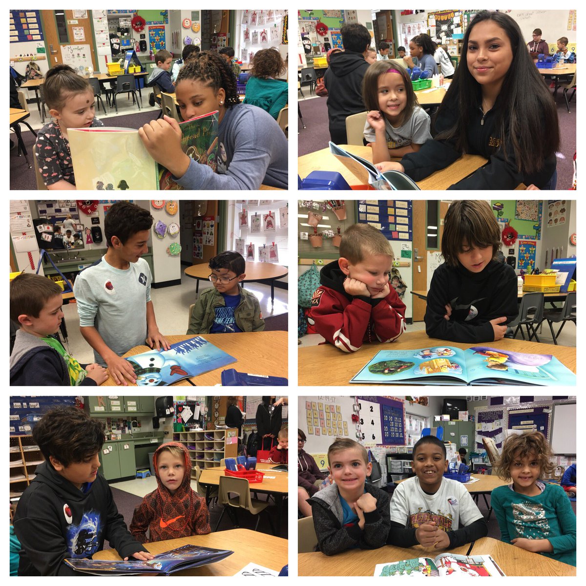 SVJHSabercats's tweet photo. A group of Sabercats visited @Ashland_Ranch last week to read to kindergarten students. Can’t wait to do it again! #WeAreSouthValley #SabercatsAchieve #ichoosegps #PostingthePositive https://t.co/TkouXJVOIA
