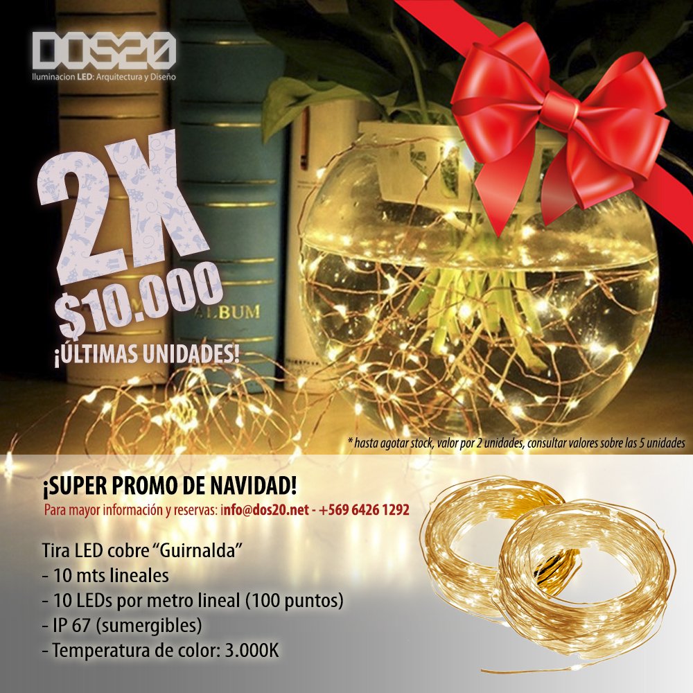 DOS20Labs's tweet photo. Navidad de promo Dos20. Aprovecha el precio especial por últimas unidades Para más información: info@dos20.net. https://t.co/z6ntX1o9xi