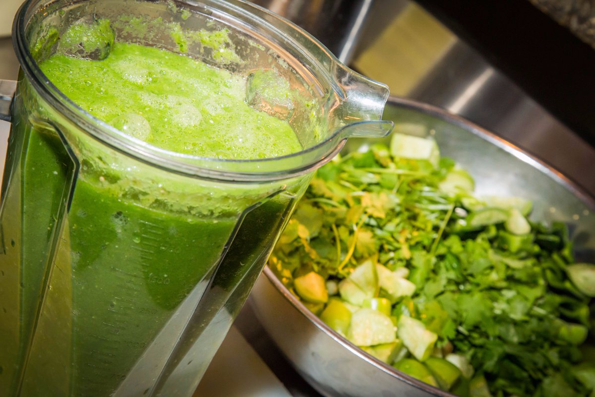 Only the freshest ingredients for our guests! 🌱
(Here: Our tomatillo salsa prepared for our amazing Steak Tacos)

#freshly #fresh #foods #eeeeets #devourpower #awesomeness #chicagofoods #infatuationchi #tomatillo #salsa #takitokitchen #wickerpark