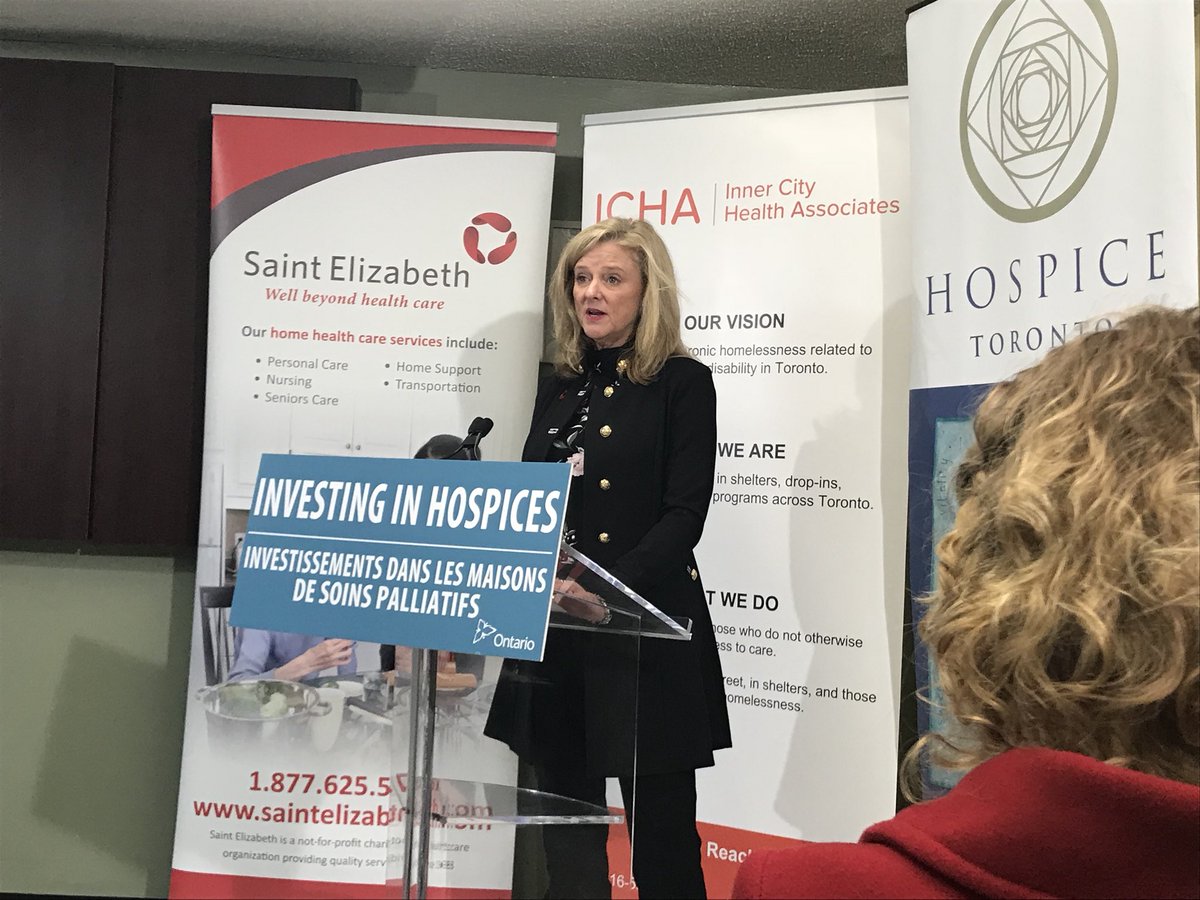 JRisFrank's tweet photo. @NancyLefebre @StElizabethSEHC says thankyou to all of the partners that have brought #journeyhomehospice to life https://t.co/O6CydzoRz2