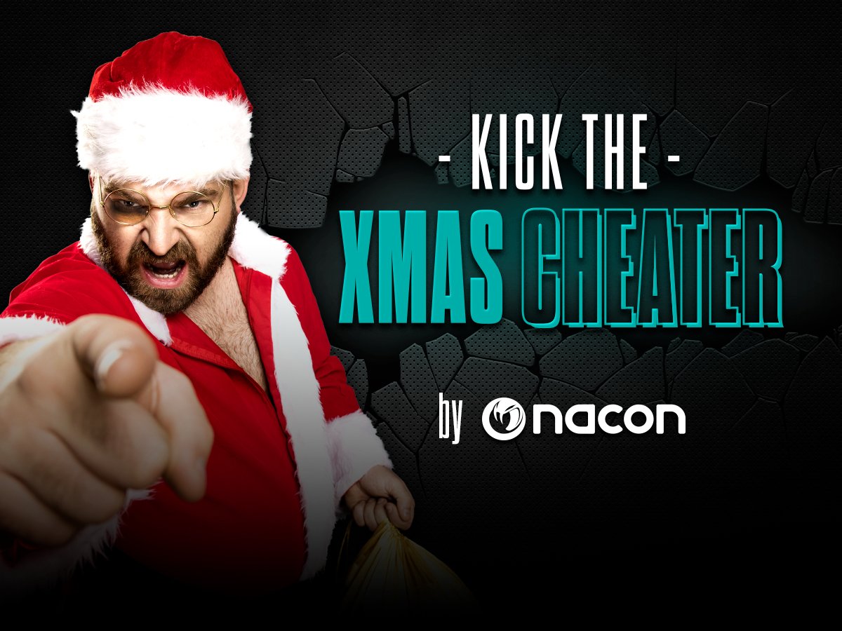 NaconFR's tweet photo. Le #XMasCheater est dans le mal 👊
RDV demain pour l'affrontement final 😏 https://t.co/JzahQe9aFN
