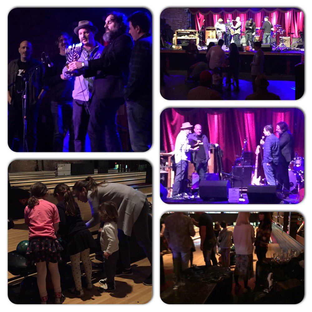 What a terrific time at Brooklyn Bowl. Lovely to see some old friends and make news ones too! #Hanukkah2017