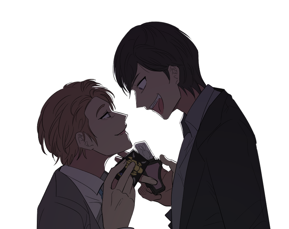 「17.12.19「恐ろしいのは…私自身の概要さ!」「あっそう、じゃ死んでよ」 」|🅜🅞🅚のイラスト