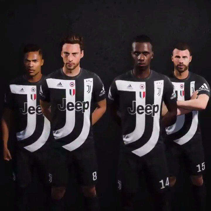FIFA限定でユヴェントスの4thユニフォームが登場します!! #FIFA18