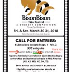 Photo by BisonBisonFilmFest (@BisonBisonFF)