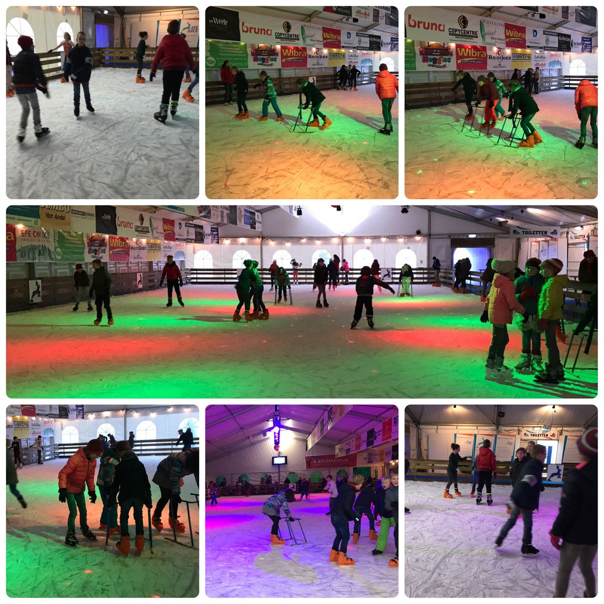 StBernardusEpe's tweet photo. Dat was een leuke laatste gymles van 2017! 
Alle groepen hebben vanmiddag geschaatst bij @EpeonIce. Superleuk! https://t.co/y87GB8L3dC