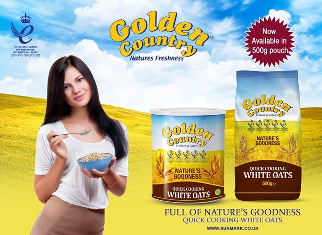 GoldenCountryUK's tweet photo. Full of nature's goodness, Quick cooking white oats @RamiRanger @sainsburys @Tesco @asda @Morrisons @palmerandharvey https://t.co/YK7cRM7zl9