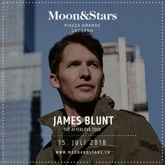 Moon&Stars (@moonandstars_ch) on Twitter photo Am 15. Juli 2018 freuen wir uns auf den britischen Superstar <a href="/JamesBlunt/">James Blunt</a>! Das wird beautiful! #moonandstars18 Am 15. Juli 2018 freuen wir uns auf den britischen Superstar <a href="/JamesBlunt/">James Blunt</a>! Das wird beautiful! #moonandstars18