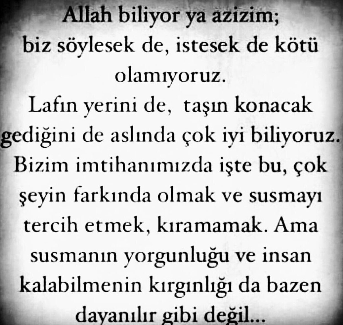 tirnakli's tweet photo. Sabır Sabır... Çok Az Kaldı Ucunda ama Susmaya Devam... https://t.co/alfC3woZD5