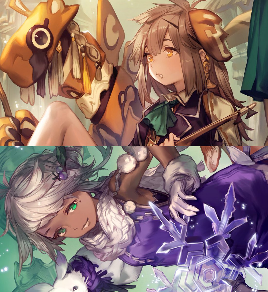 「C93で頒布する予定のオリジナルイラストまとめ本(B5/フルカラー/36P)の表」|ヘスン / HSNのイラスト