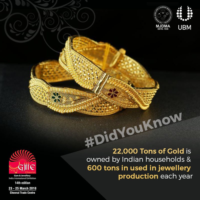 JeweleryInforma's tweet photo. Register yourself today to wintess GJIIE2018, the largest #Jewellery #Exhibition of South India.

*Register yourself only for Rs. 250 before 31st December* -

#Register here - https://t.co/3hTBxjCeLS

#Chennai #GJIIE #RegisterNow #India #UBM https://t.co/DF5zJSBJOp