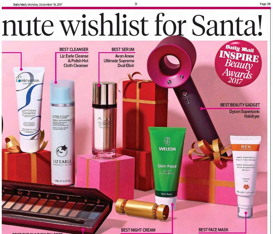 WingsScotland's tweet photo. Daily Mail page 27: OUTRAGE as teenage boy demands £400 jumper and £300 jeans for Christmas!
Daily Mail page 39: our award-winners - the £300 hairdryer and £33-a-spoonful face goop you MUST have for Christmas! https://t.co/vKwJmfB0XX