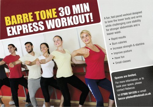 AceCompHealth's tweet photo. Tone up  with Barre tone classes in 2018! 
New class starts 8th January. Ring Rebecca to book on 07986501528
https://t.co/xOQTBoDYGY
ALL MUMS AND SURBITON RECIEVE A TASTER CLASS 
@SurbitonMums @SurbitonMum @KingstonMumsUK pls retweet :) https://t.co/RACy1CdSma
