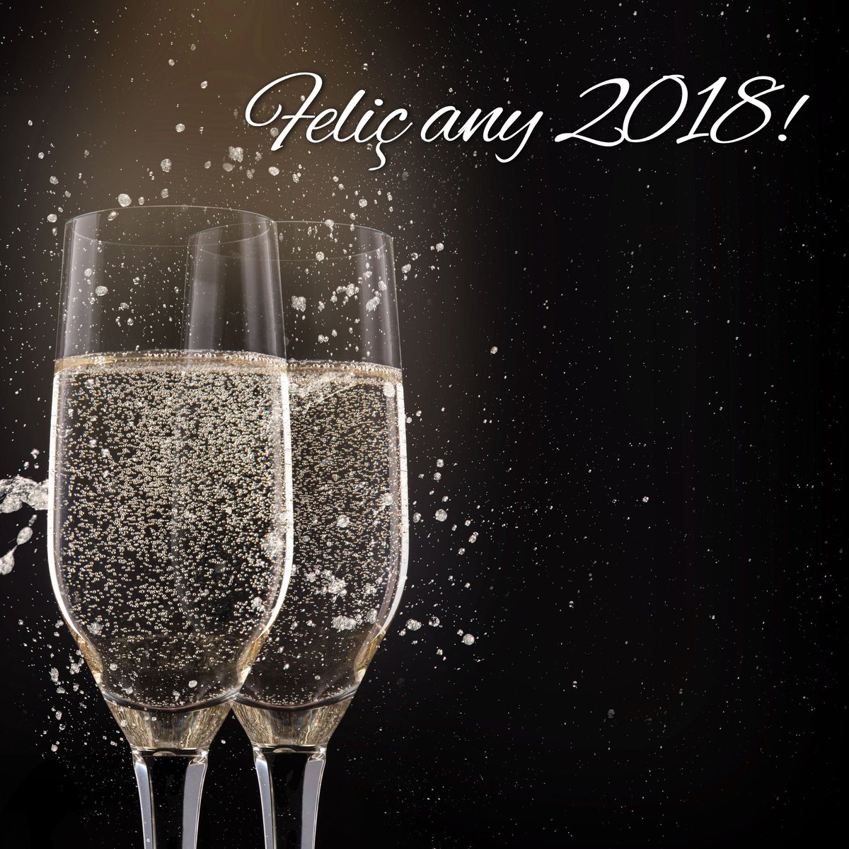 RigauGrup's tweet photo. Feliç 2018 a tothom!🥂 Us desitgem tot el millor per aquest nou any, amb molts somnis complerts i amb molt bones notícies!😊

Nosaltres esperem seguir treballant per la teva seguretat molt anys més!🙌

#RigauGrup #Rigau #RigauSeguretat #AnyNou #Feliç2018 https://t.co/vO69YMZXdB