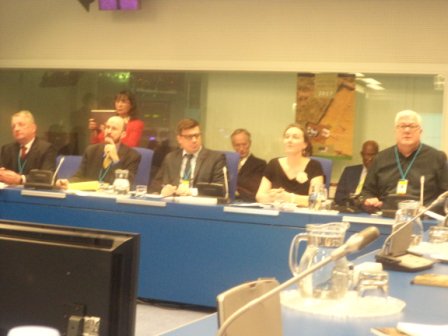 ArachOrech's tweet photo. ICBLCMC Ag. Director on Clearance: Algeria and Mozambique re declared completion of clearance in 2017: #16MSP, #FinishTheJob for a #LandmineFree2025 #MineBanTreaty20 https://t.co/Stk5UDiIXU