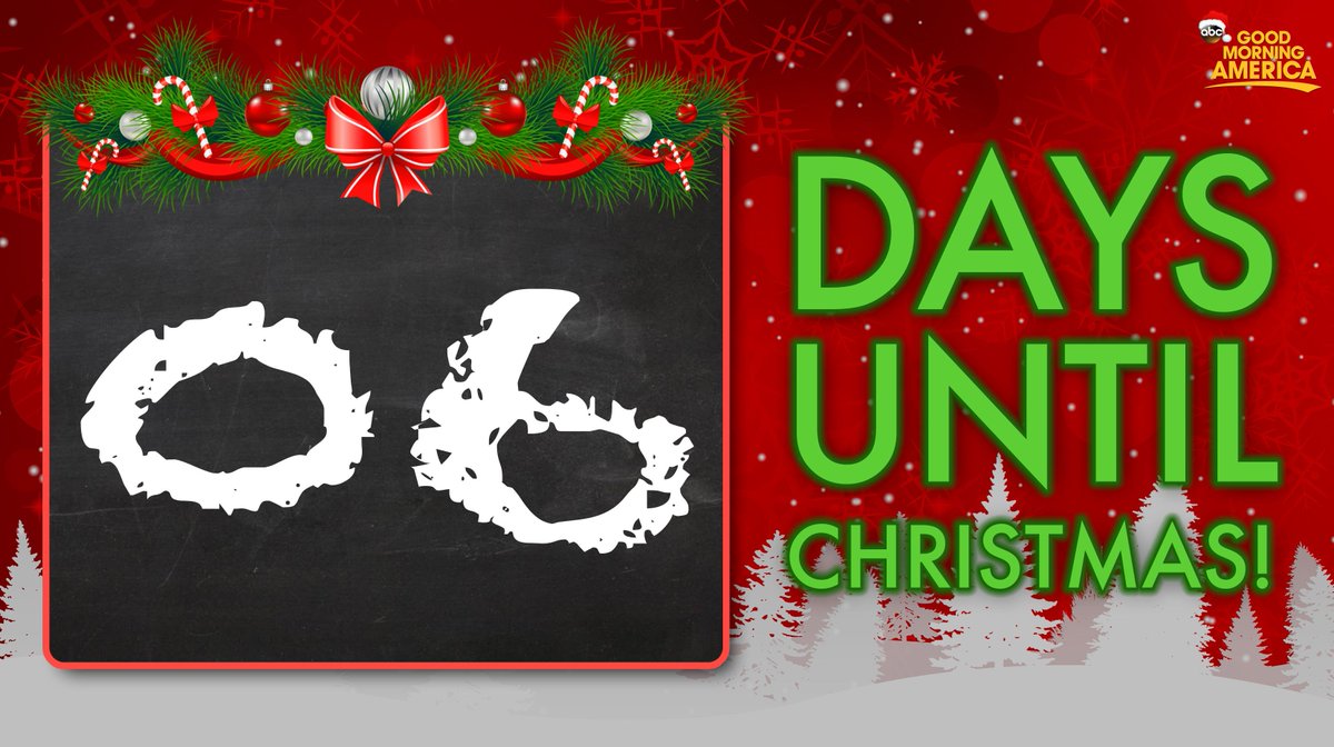 6 days until christmas 6 days until christmas