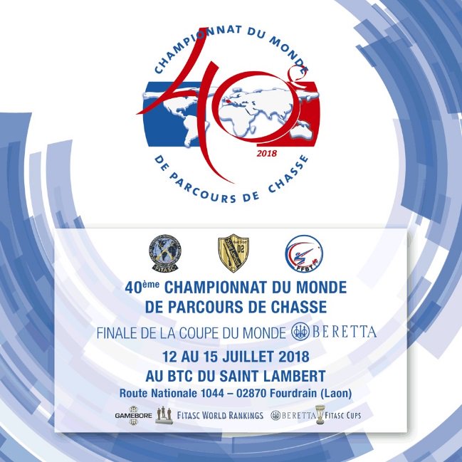 Officially registered at the World Championship 2018 of FITASC Sporting in France