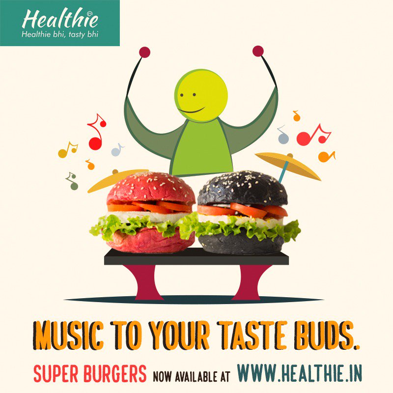 Healthie_in's tweet photo. A piece of art is what we call it. Ever heard of #Healthy #Burgers? Presenting Black ‘N’ Red Burger Sliders in #vegetarian and non-vegetarian variants. Order yours at https://t.co/EBHEbDsgpL. #BlackBurger #redburger #healthie #Behealthie #Antioxidants #Betroot https://t.co/JbRJFEoJcY