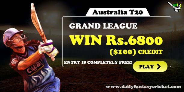 Cric_fantasy's tweet photo. #BBL07 Join in Free Tournament League on DFC and Stand-in chance to WIN Rs. 6800 ($100) Free Cash Credits!! 1st Match on Tuesday - Dec 19!! Don't Miss the Fun and Free Cash Credits!! https://t.co/iVxi61yJvh
#DFC #FantasyCricket #FreeTournamentLeague #WINFreeCredits #Hurryyy https://t.co/0h4KiQ7bXo