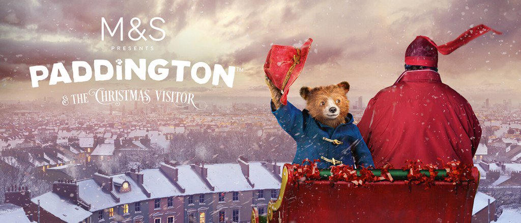 digitaloflife's tweet photo. Marks &amp; Spencer “Paddington and the Christmas visitor” https://t.co/engicLYwMI https://t.co/n4dyjjwJyk