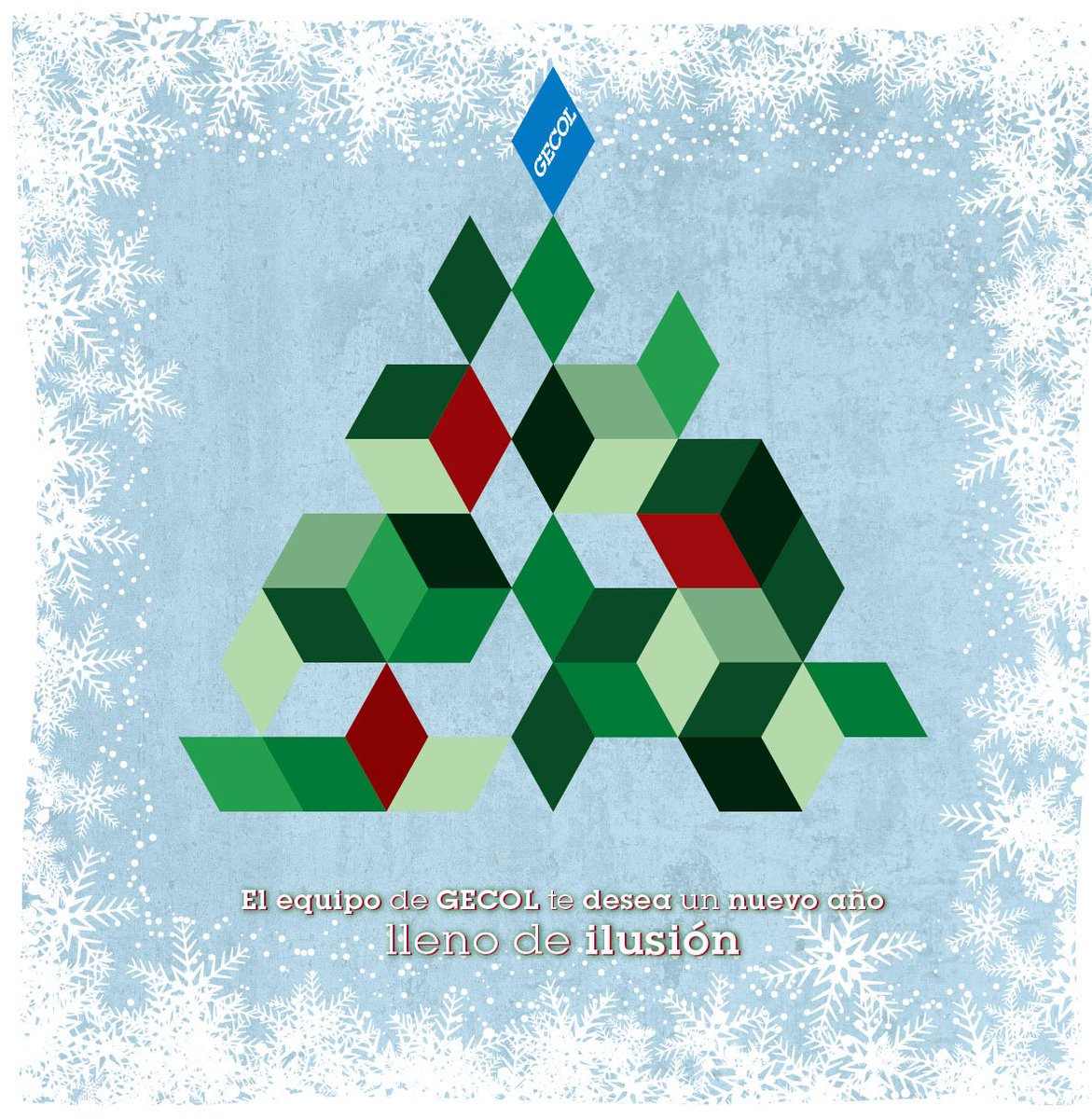 GECOLoficial's tweet photo. #GECOLequipo te desea un nuevo año lleno de ilusión #FelicesFiestas 🎄🎁🎅🍾 https://t.co/G4C1YIfJUS