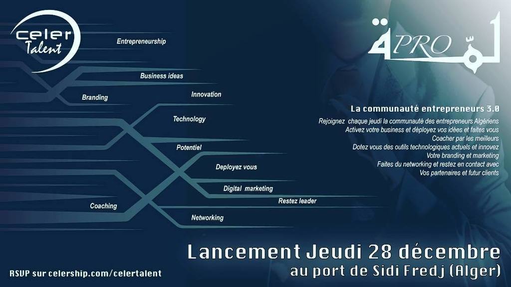 CelerShipMA's tweet photo. Rejoignez les,
vous aussi #réservez votre spot #gratuitement sur https://t.co/2ey5GlXF99 
#entrepreneurs #dz #startup #ceo #algeria #doingbusiness #digitalmarketing #contentmarketing #celership https://t.co/hVUPcChiRu https://t.co/YRF05XchLE
